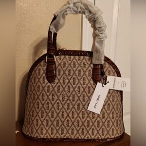 Brahmin Georgina Harborlight Pecan bag